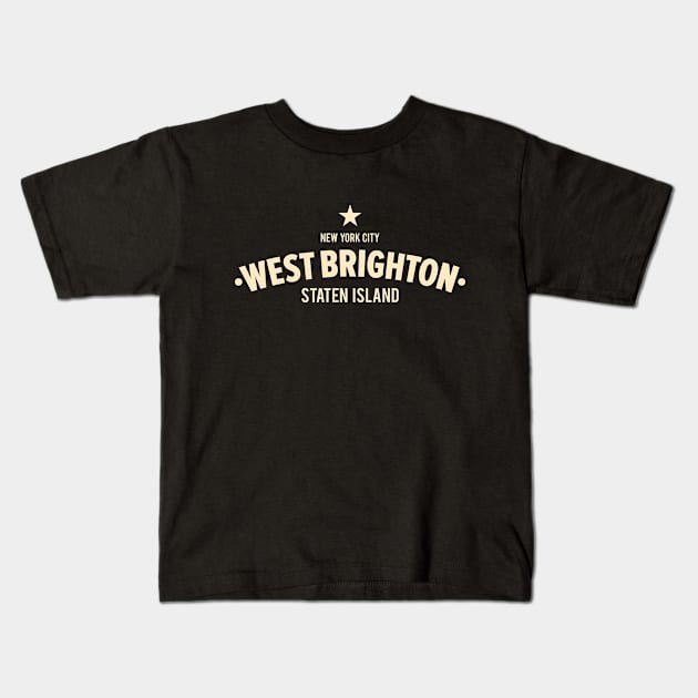 West Brighton, Staten Island - Where NYC Charm Meets Neighborhood Vibe Kids T-Shirt by Boogosh